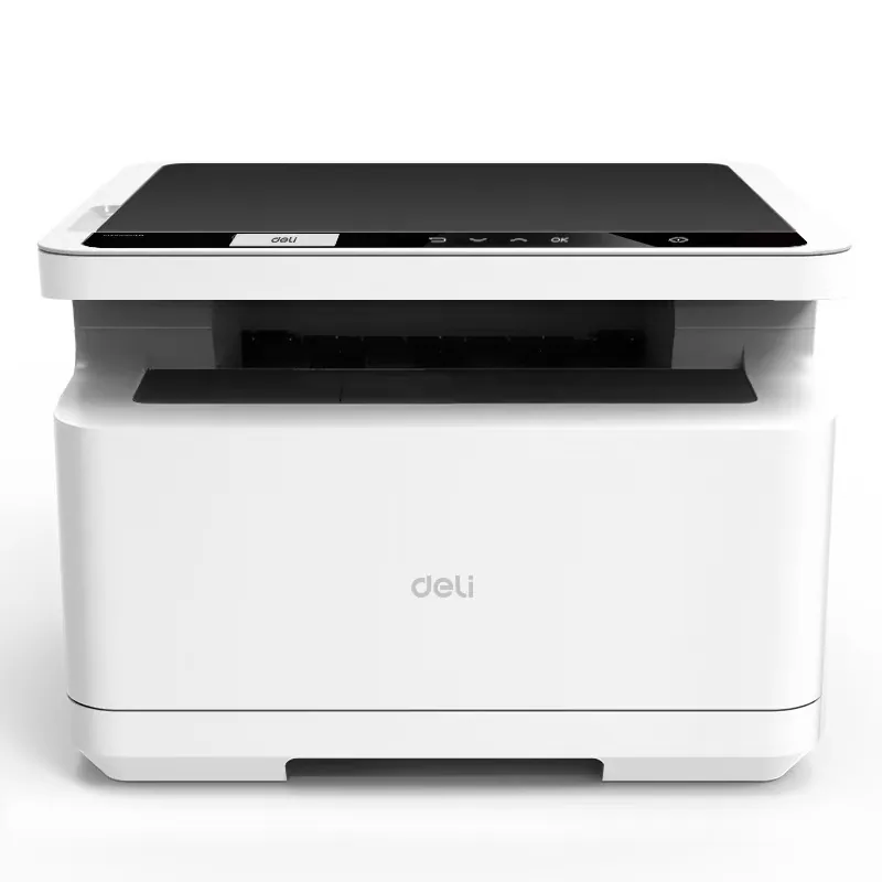 Deli M2000 black and white laser high-speed printing copy scanning all-in-one machine for office and home use 4