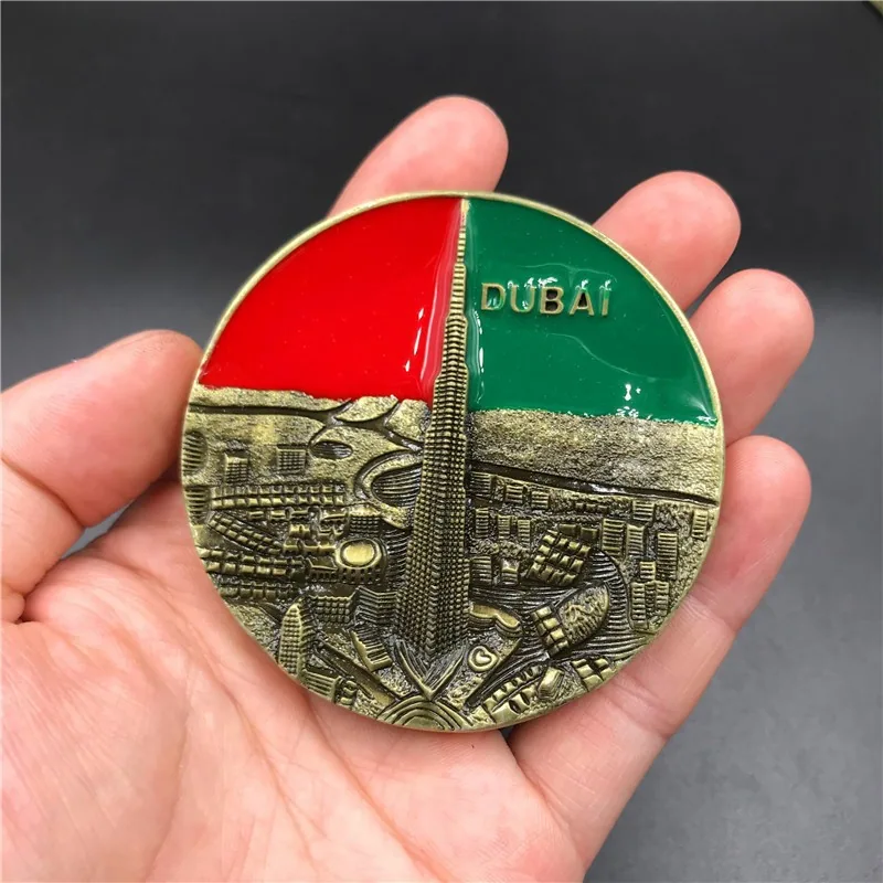 Metall-Kühlschrankmagnet-Methode, USA, Großbritannien, Italien, Malaysia, Dubai, Belgien, berühmte Sehenswürdigkeiten, dreidimensionaler Magnet 15