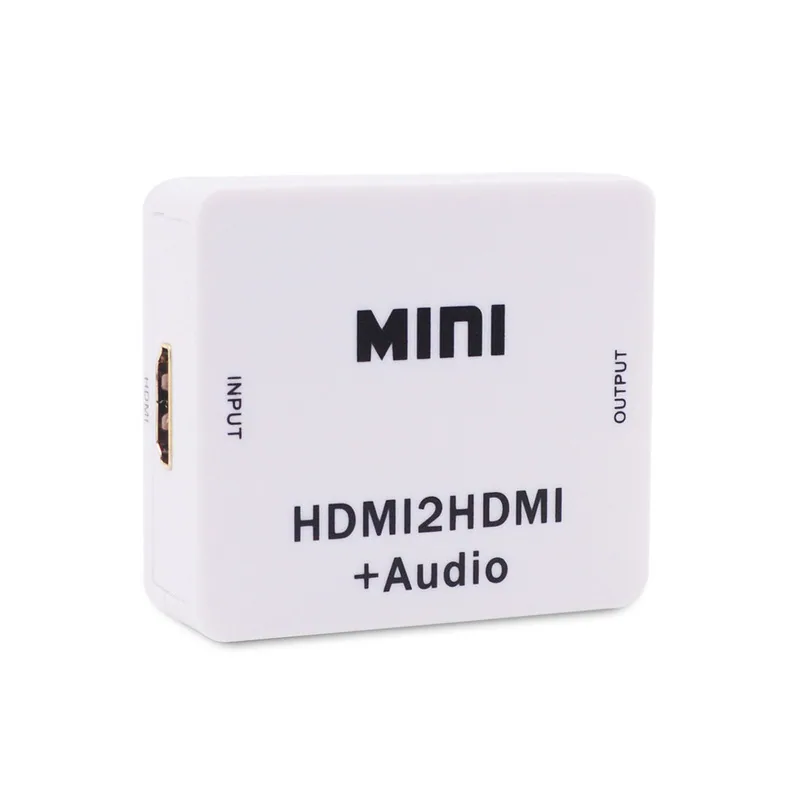 کنورٹر: HDMI سے AV AV سے HDMI HDMI سے VGA VGA سے HDMI HDMI چھوٹا سفید باکس RCA سیاہ 11