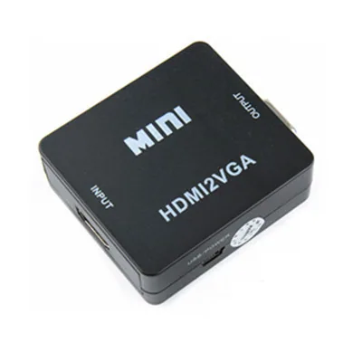 کنورٹر: HDMI سے AV AV سے HDMI HDMI سے VGA VGA سے HDMI HDMI چھوٹا سفید باکس RCA سیاہ 8