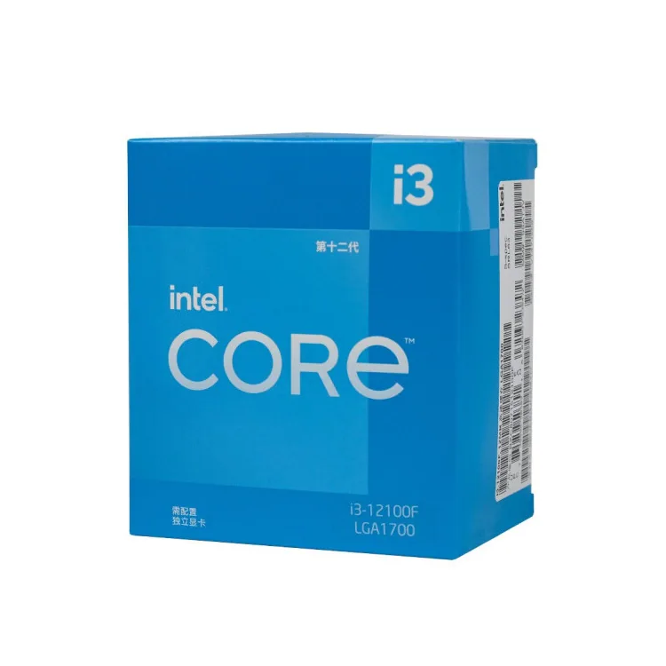Intel INTEL12 Gen Core i3 12100F12100 Desktop Computer CPU for Motherboard H610 2
