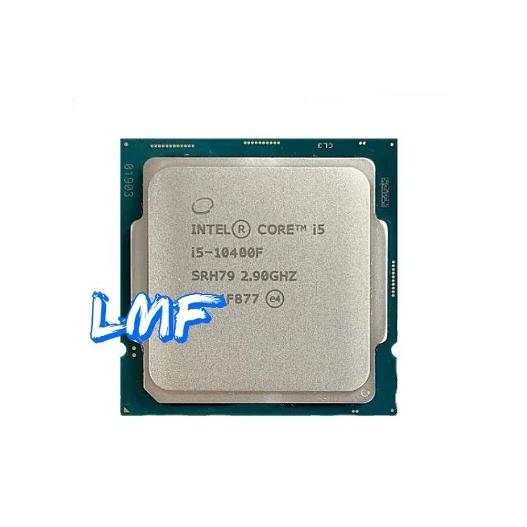 Intel Core i5 10400F CPU Computer Processor 6 cores and 12 threads for motherboard H410B460 3