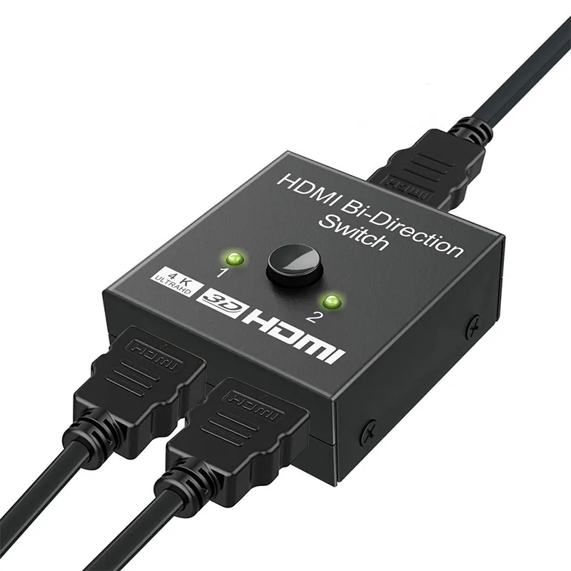 HDMI switcher bi-directional switching 2 in 1 out splitter 2 0 version HD 4K display TV crossover 2K3D