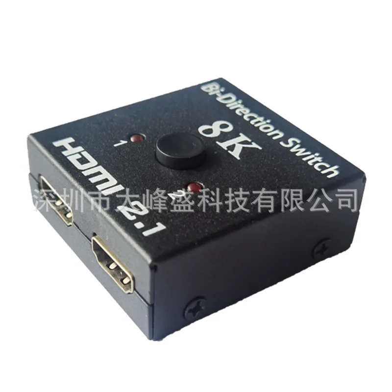 HDMI switcher การสลับทิศทาง 2 in 1 out splitter 2 0 รุ่น HD 4K จอแสดงผล TV crossover 2K3D 2