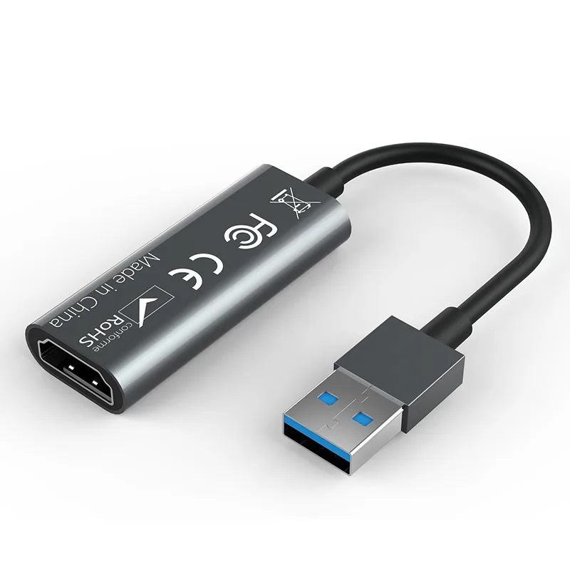 کارت فیلمبرداری HDMI به USB 3.0 کارت فیلمبرداری 4K 2K ضبط پخش زنده 4