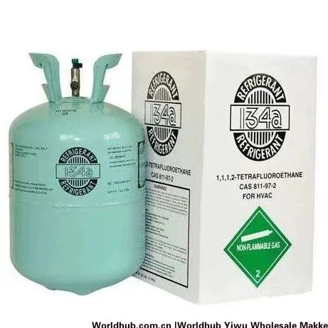 Factory direct sales R134A refrigerant neutral packaging net weight 13.6kg car air conditioner refrigerant freon 2