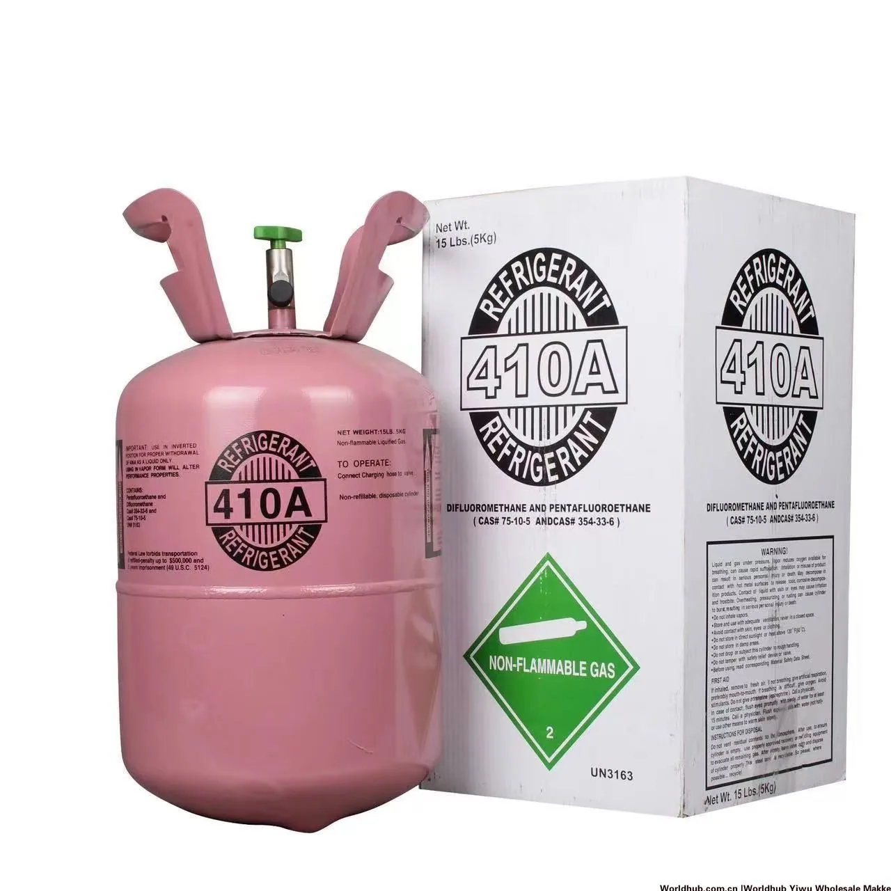The net weight of factory R410 refrigerant freon air conditioning refrigerant refrigerant is 11.3 4