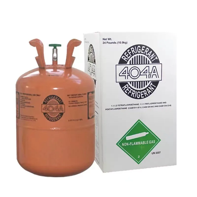 Wholesale Low Temperature Food Refrigeration Equipment Refrigerant Refrigerant Marine 10.9kg Factory R404A Refrigerant 13