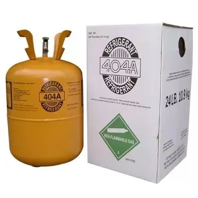 Wholesale Low Temperature Food Refrigeration Equipment Refrigerant Refrigerant Marine 10.9kg Factory R404A Refrigerant 7