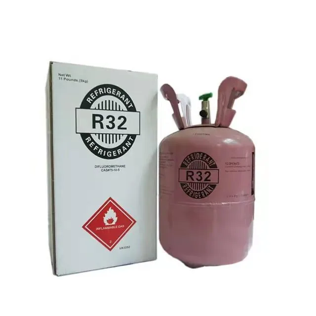 The factory supplies Juhua refrigerant R32 air conditioner Freon coolant refrigerant net weight 3.7kg 9.5 4