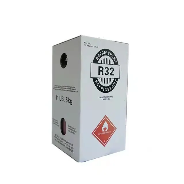 The factory supplies Juhua refrigerant R32 air conditioner Freon coolant refrigerant net weight 3.7kg 9.5 8