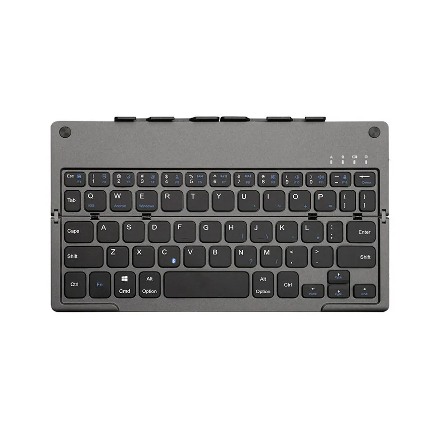Grenzüberschreitende faltbare Bluetooth-Tastatur, kabellose Mini-Tastatur, universelle T-Tastatur, unterstützt drei Systeme auf Lager 2