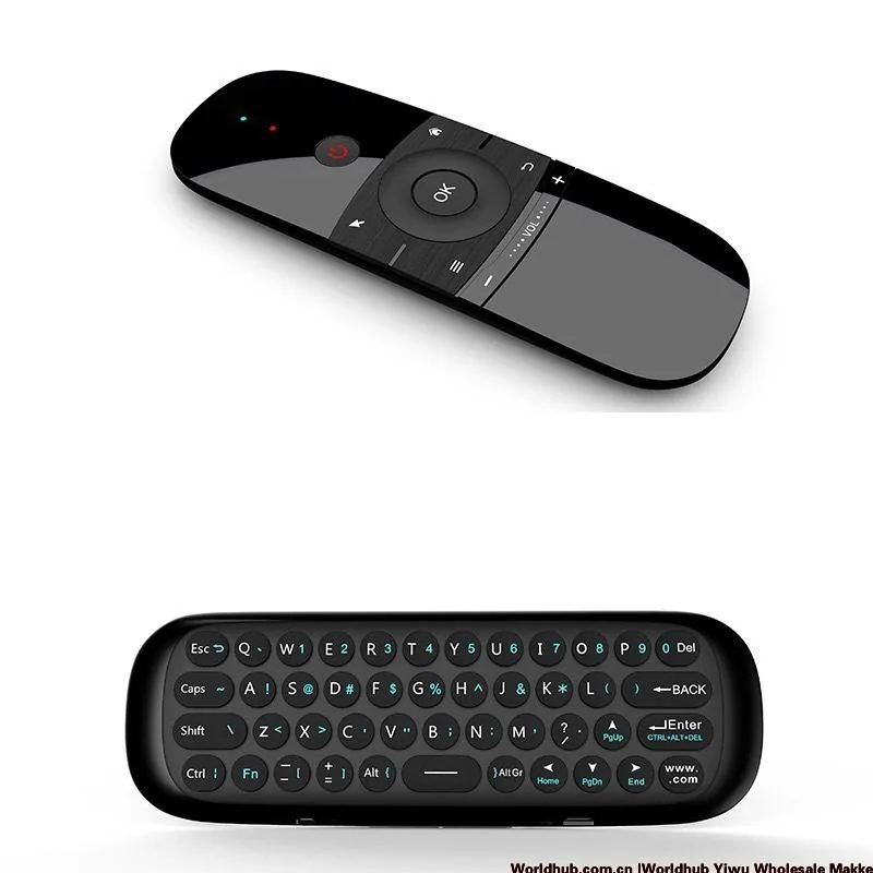 Air squirrel cross-border e-commerce Amazon W1 flying squirrel voice remote control mini keyboard TV-BOX with keyboard 14