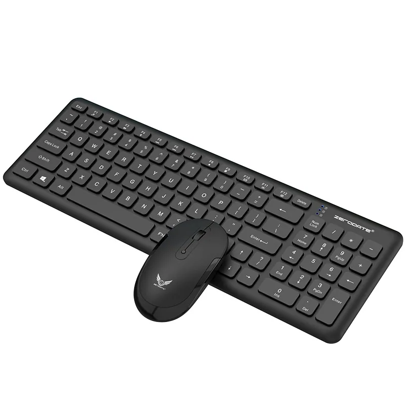 set papan kekunci dan tetikus wayarles komputer 2.4G komputer riba desktop perniagaan rumah papan kekunci pejabat dan kit tetikus borong 2