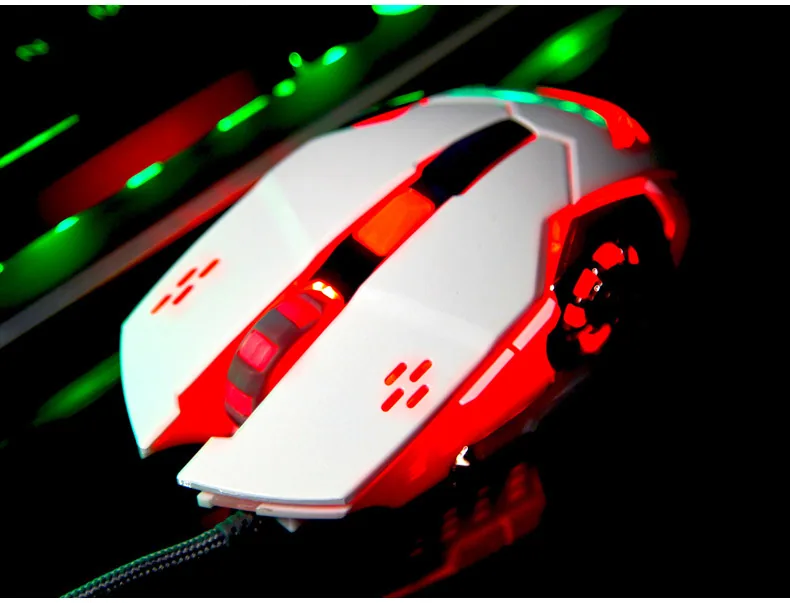 Source Factory Wrangler G11 Gaming E-Sports Mechanical Mouse Macro Definition Glowing Wired Mouse Computer Accessories 20