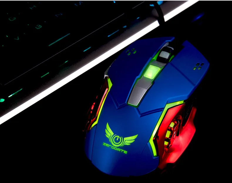 Source Factory Wrangler G11 Gaming E-Sports Mechanical Mouse Macro Definition Glowing Wired Mouse Computer Accessories 19