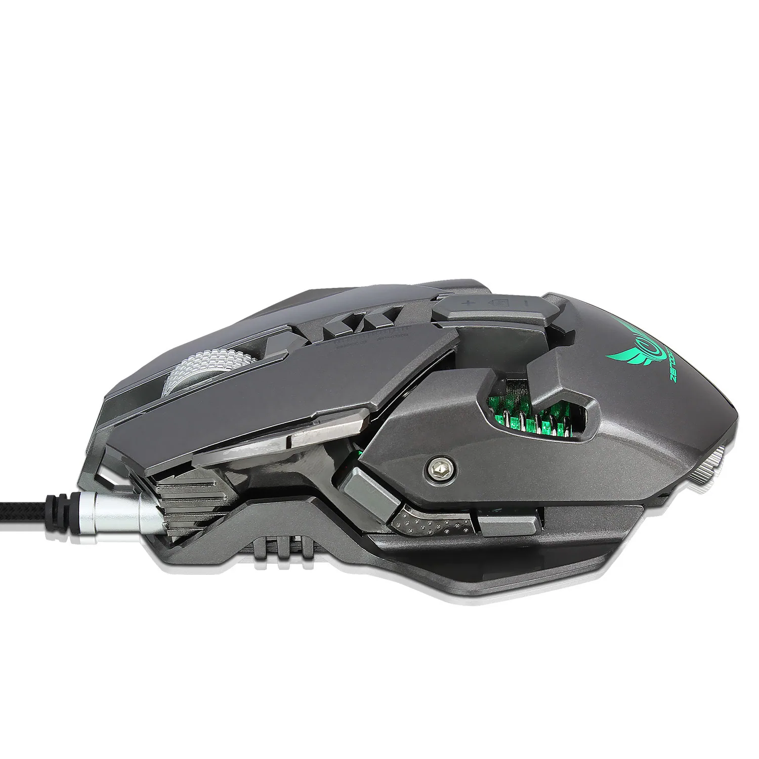 mechanical gaming mouse, PUBG, chicken eating, macro definition, colorful luminous computer, wired e-sports gaming mouse 58