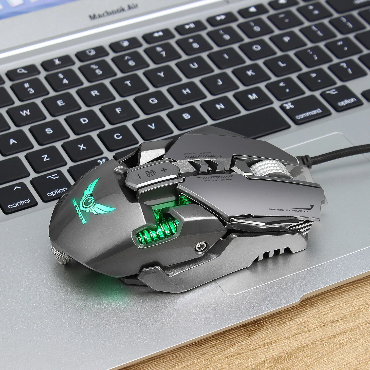 mechanical gaming mouse, PUBG, chicken eating, macro definition, colorful luminous computer, wired e-sports gaming mouse 46