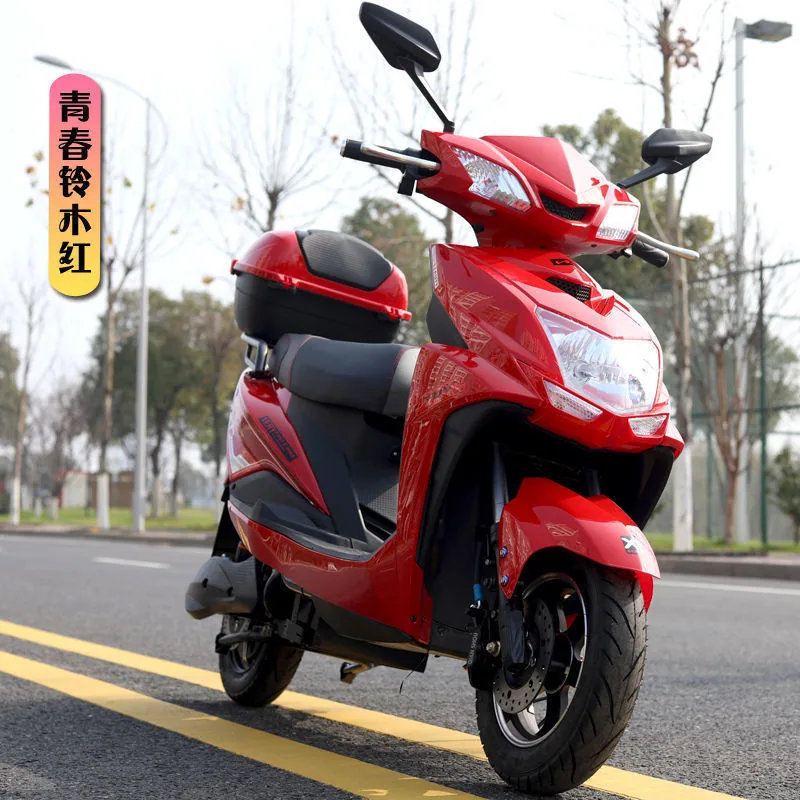 2022 new electric car battery car male and female Yadea same electric motorcycle 60v72v takeaway scooter 10