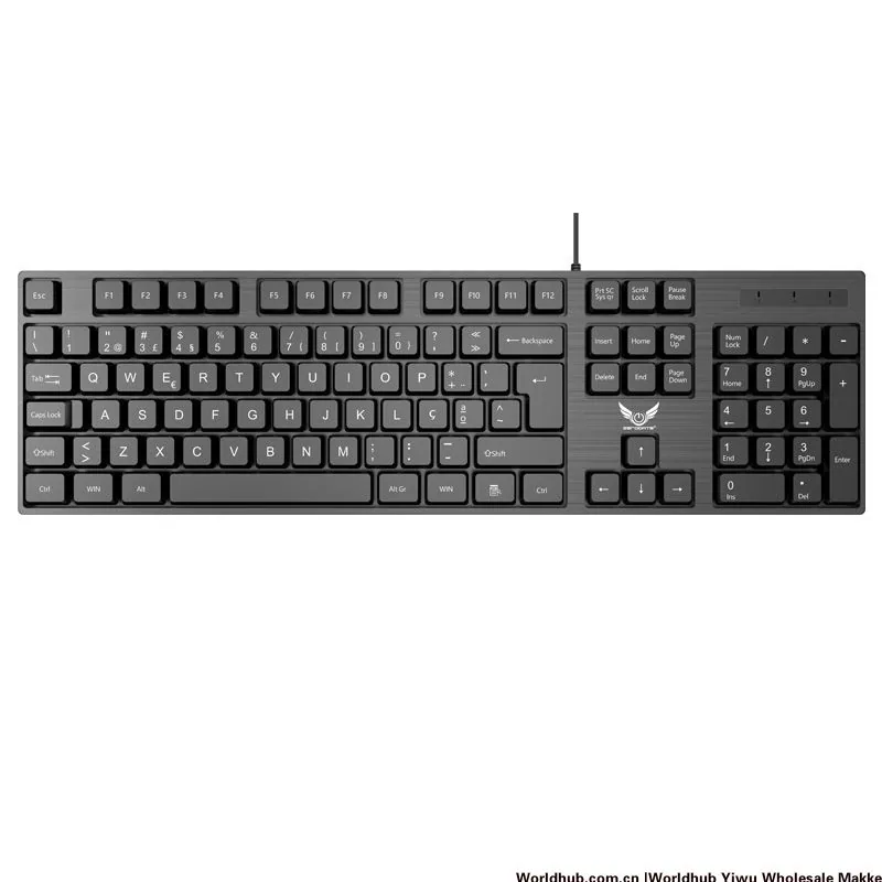 Custom wired keyboard suitable for business office home thin and light USB desktop computer accessories keyboard cross-border