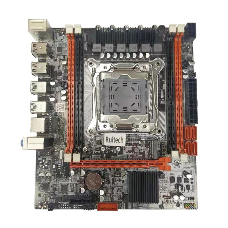 New X99 H motherboard 2670V3 CPU 2pcs 8G ECC DDR4 memory game studio multi-open set 2
