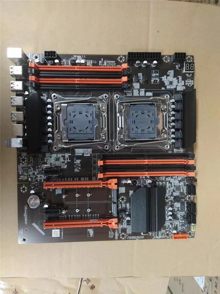 In stock new X99 motherboard dual-socket 2011 pin CPU RECC DDR4 memory DNF game studio multi-open 9