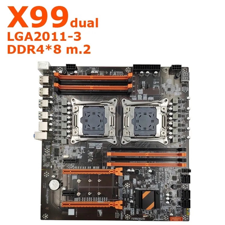 In stock new X99 motherboard dual-socket 2011 pin CPU RECC DDR4 memory DNF game studio multi-open 5