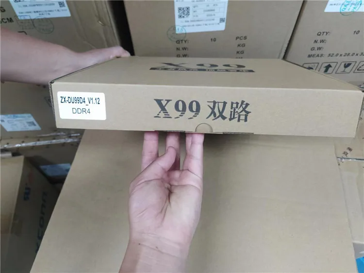 In stock new X99 motherboard dual-socket 2011 pin CPU RECC DDR4 memory DNF game studio multi-open 8