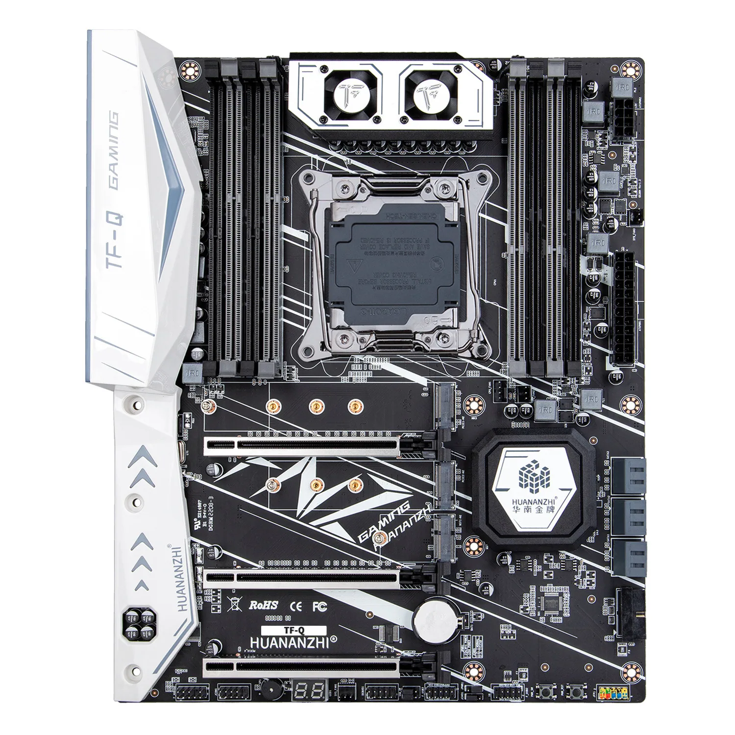 The huananzhi x99 gaming TF-Q large board motherboard supports v3 v4cpu DDR3 DDR4 memory 6