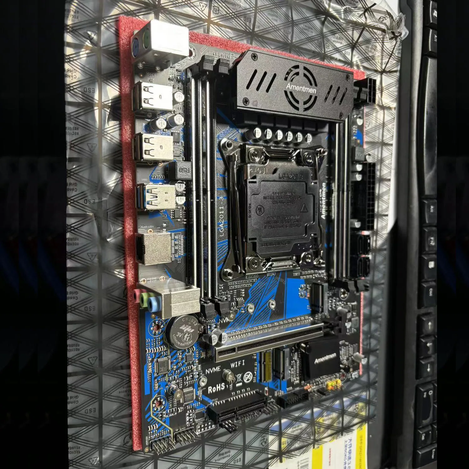 Amentmen motherboard X99B4 original chip DDR4 motherboard LGA2011-3 four-channel dropshipping warehouse 6