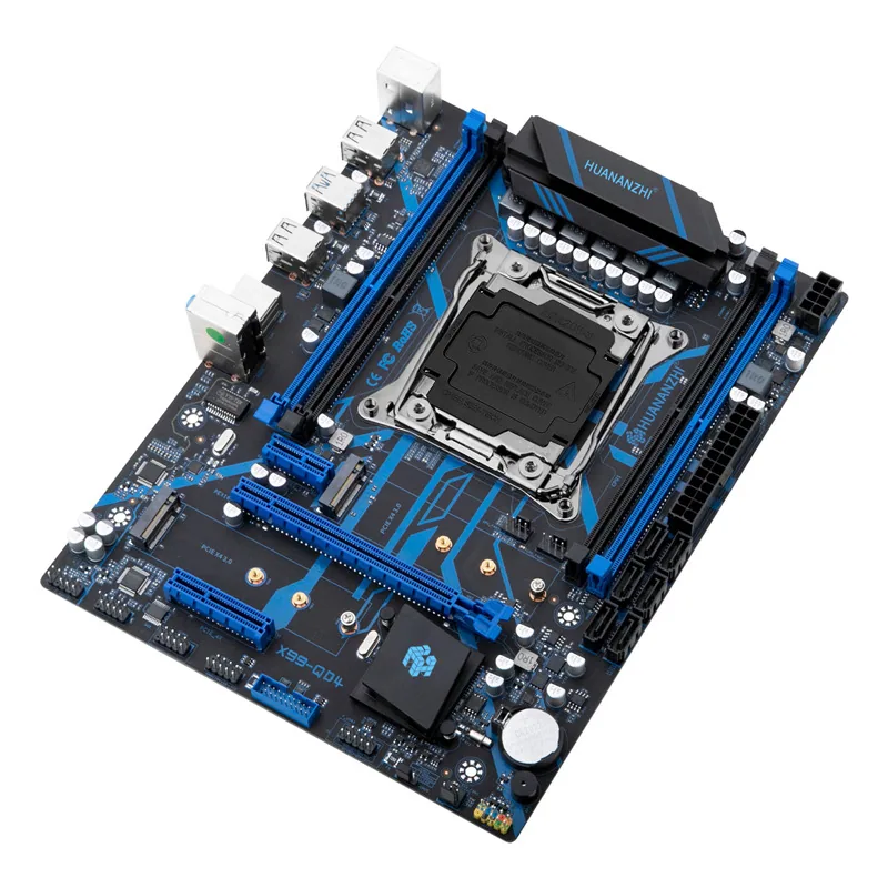 HUANANZHI X99 QD4 Motherboard Set E5 2670 V3 2*8GB DDR4 RAM 2