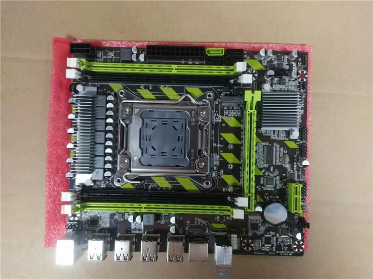New X79G Motherboard Desktop Computer Motherboard 2011 Pin M.2 Interface DDR3 Support RECC game board 4