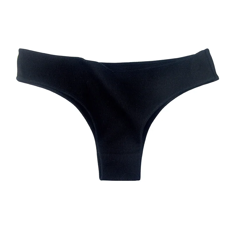 Cotton women's panties low rise brazilian pants threaded girls sexy thong panties amazon women's panties 2