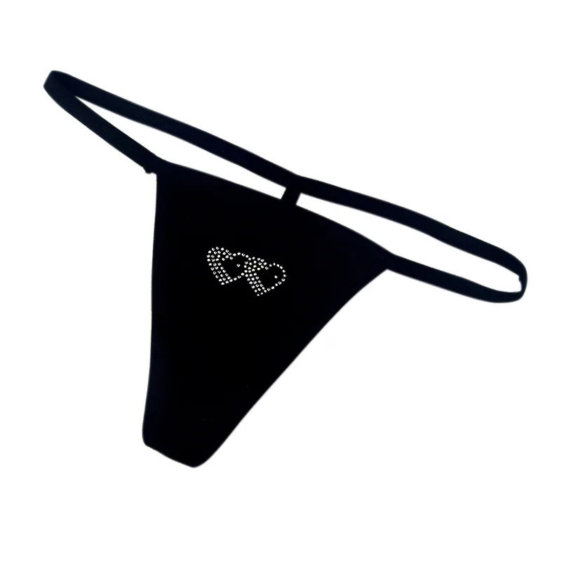 2022 Sexy Hot Thin Band Thong Cotton Girl Low Waist Double Crotch Bikini T-Pants Cross-border exclusive supply