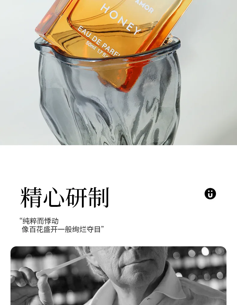 Honey men's perfume wholesale Southeast Asia Amazon popular foreign trade perfume factory direct sales 16