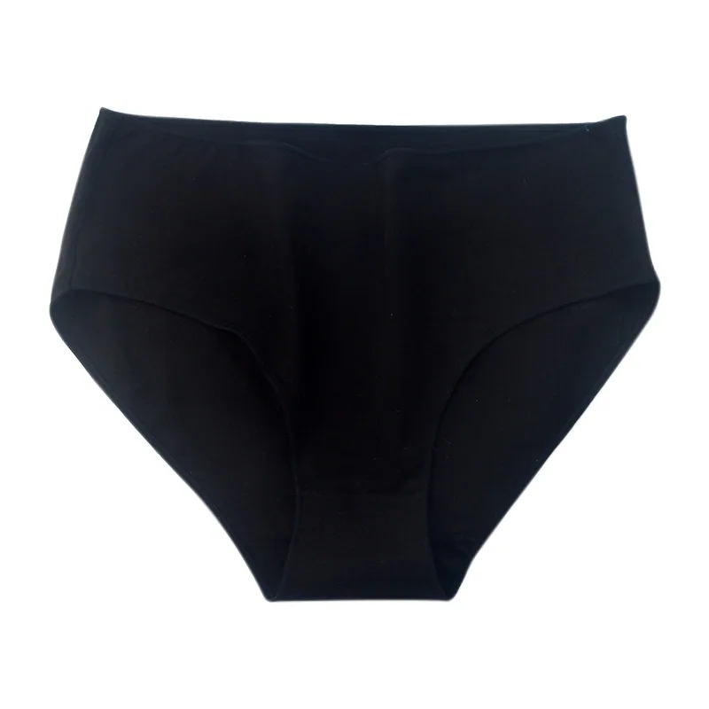 Cross-border plus size underwear wholesale women's cotton seamless underwear mom briefs 200 pounds wholesale plussize 6