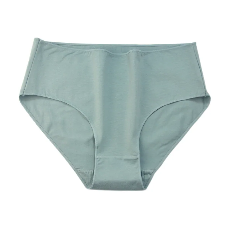 Cross-border plus size underwear wholesale women's cotton seamless underwear mom briefs 200 pounds wholesale plussize