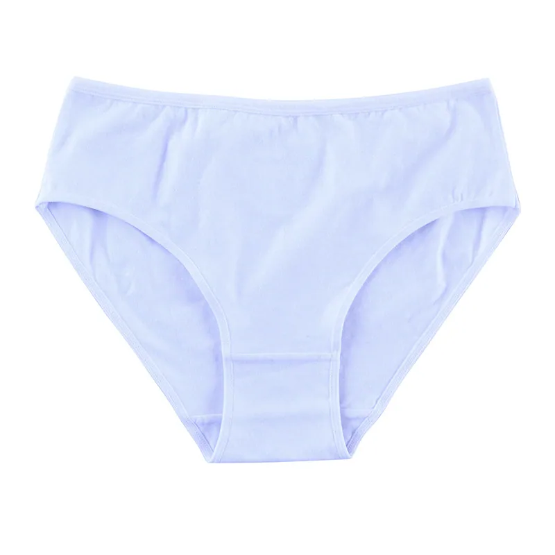 Amazon explosive plus size underwear women's pure cotton foreign trade European and American high waisted women's underwear whol 2