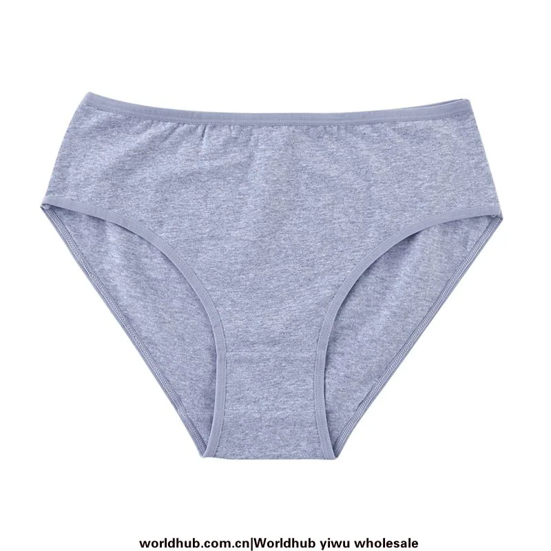 Amazon explosive plus size underwear women's pure cotton foreign trade European and American high waisted women's underwear whol