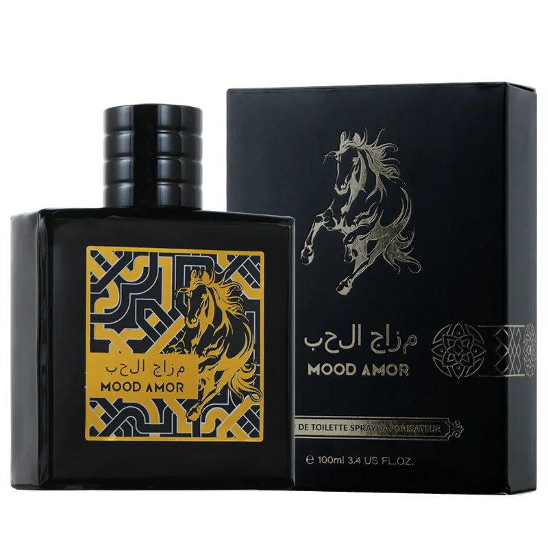Perfume Men's Premium Black Mustang Middle East Arabia Dubai Perfume Long-lasting for women