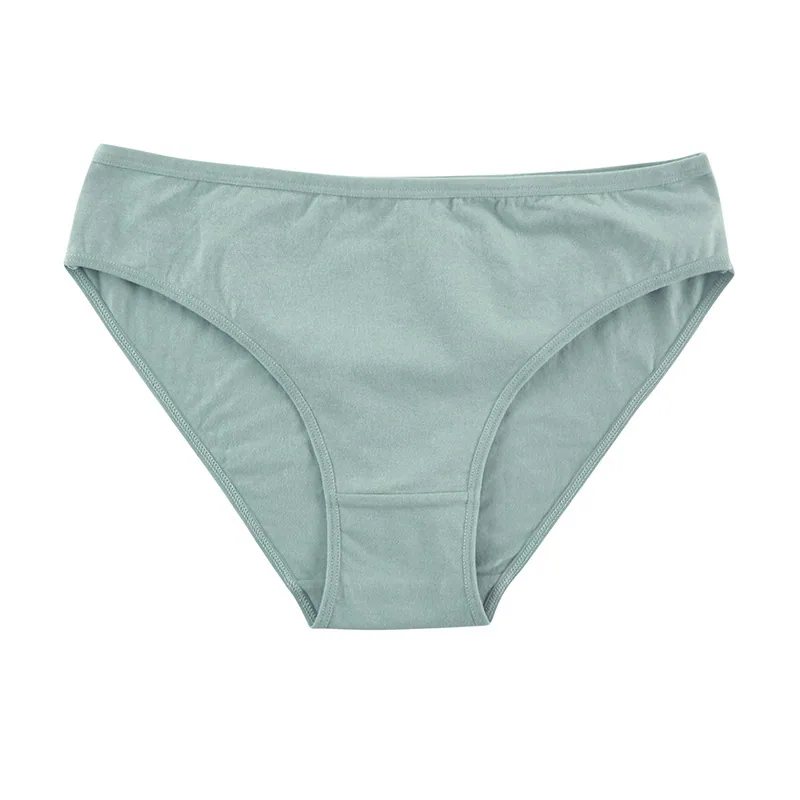 Explosive women's underwear, pure cotton mid-waist, European and American foreign trade plus-size underwear, women's cotton unde - Men's Underwear 2