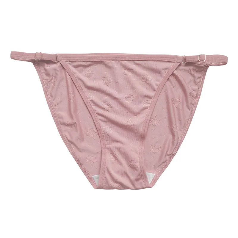 Foreign trade sexy underwear women's adjustable strap to show leg length bikini women's underwear pure cotton crotch plus size u 5