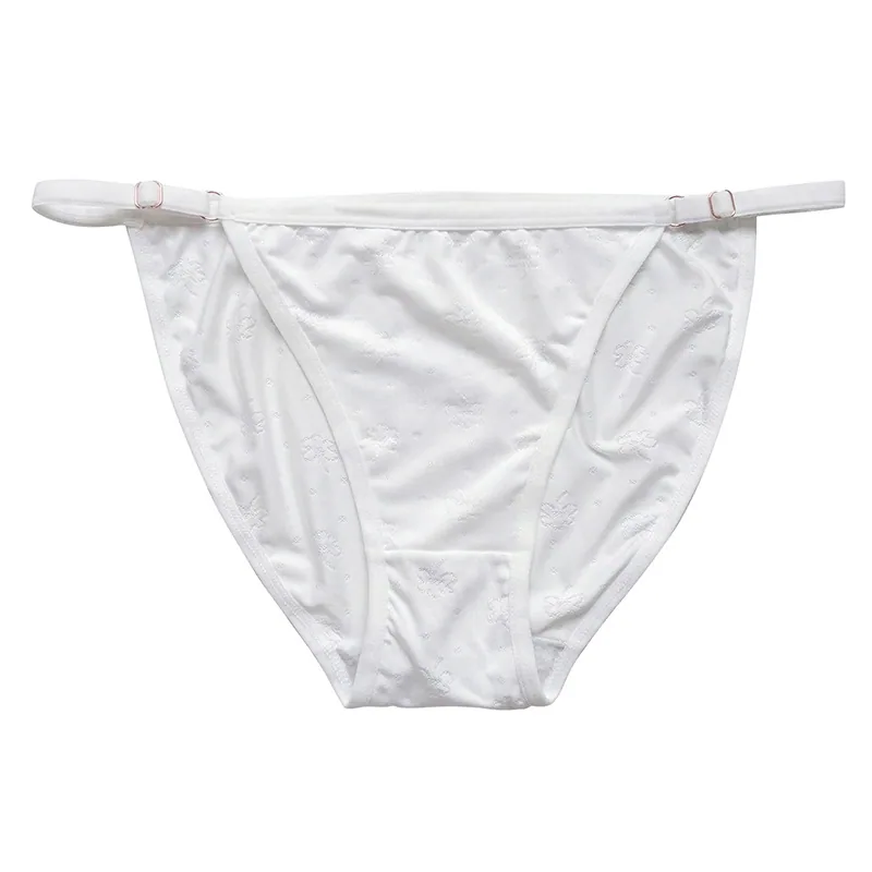 Foreign trade sexy underwear women's adjustable strap to show leg length bikini women's underwear pure cotton crotch plus size u 2