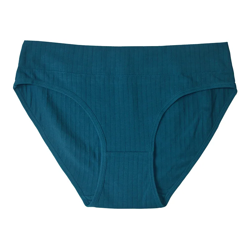 A drop shipping free shipping women's underwear pure cotton large size mid-waisted women's briefs cross-border pure cotton women 8