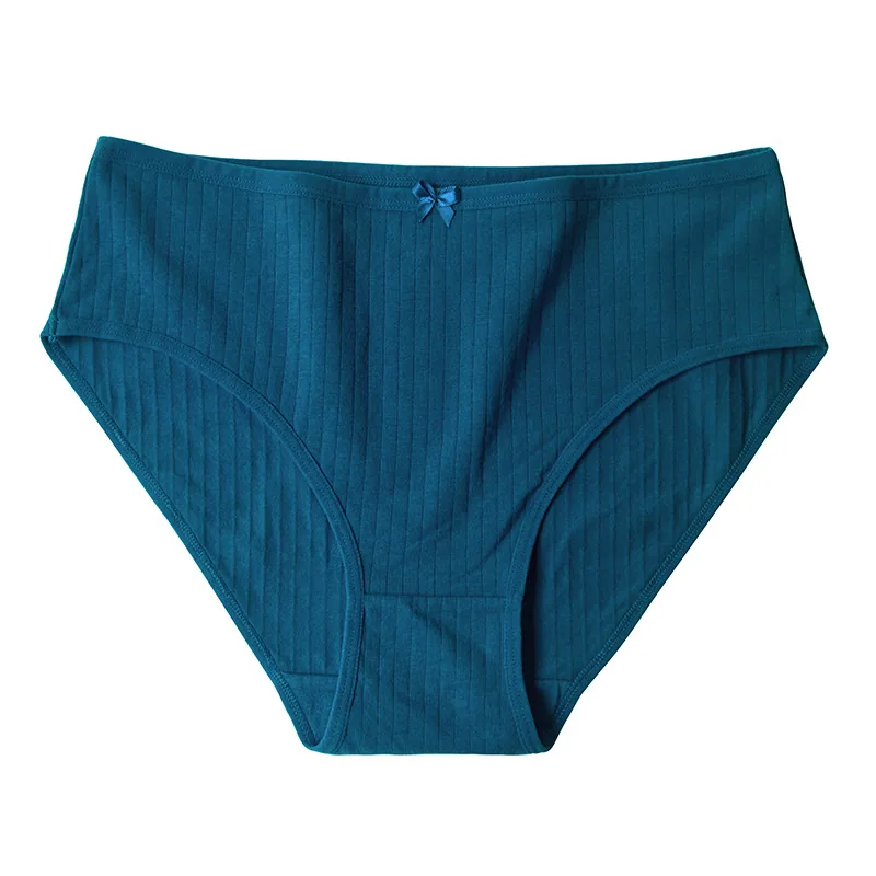 European and American obese MM large size high waist cotton panties women mommy triangle panties women autumn amazon panties 6