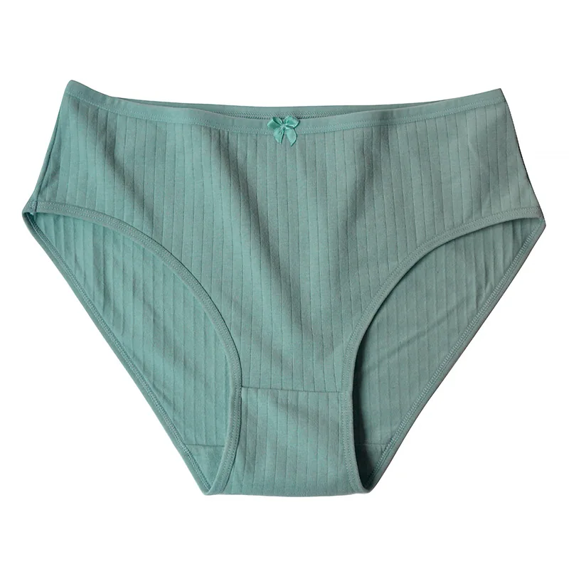 European and American obese MM large size high waist cotton panties women mommy triangle panties women autumn amazon panties 3