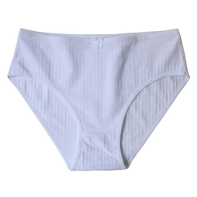 European and American obese MM large size high waist cotton panties women mommy triangle panties women autumn amazon panties 8
