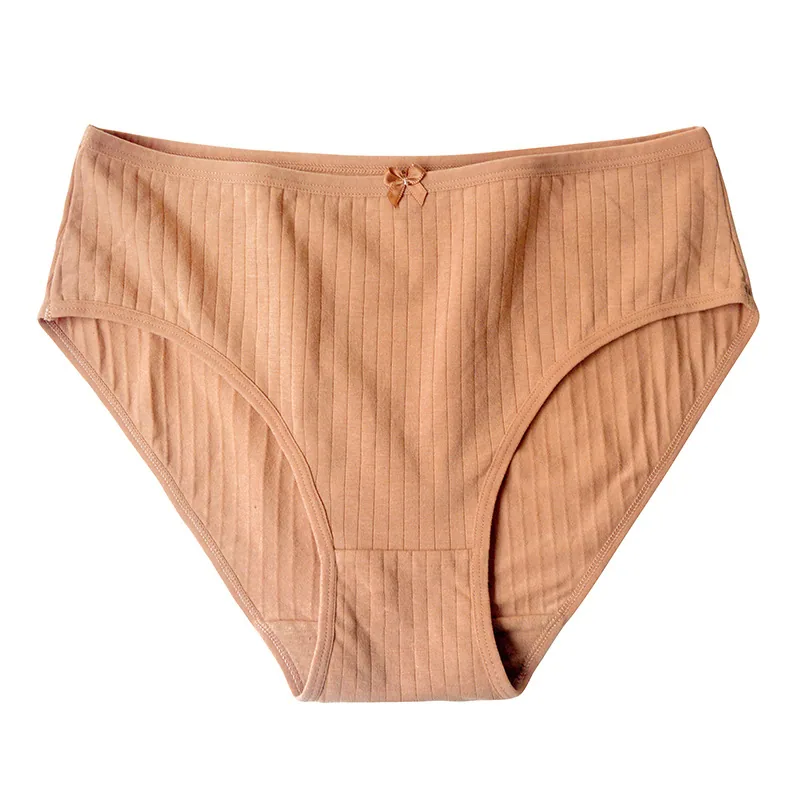 European and American obese MM large size high waist cotton panties women mommy triangle panties women autumn amazon panties