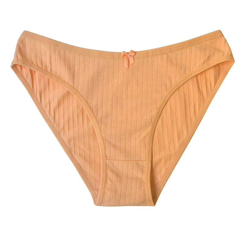 Foreign trade low-waisted cotton underwear women's plus size sexy cute European and American girl briefs cotton cross-border