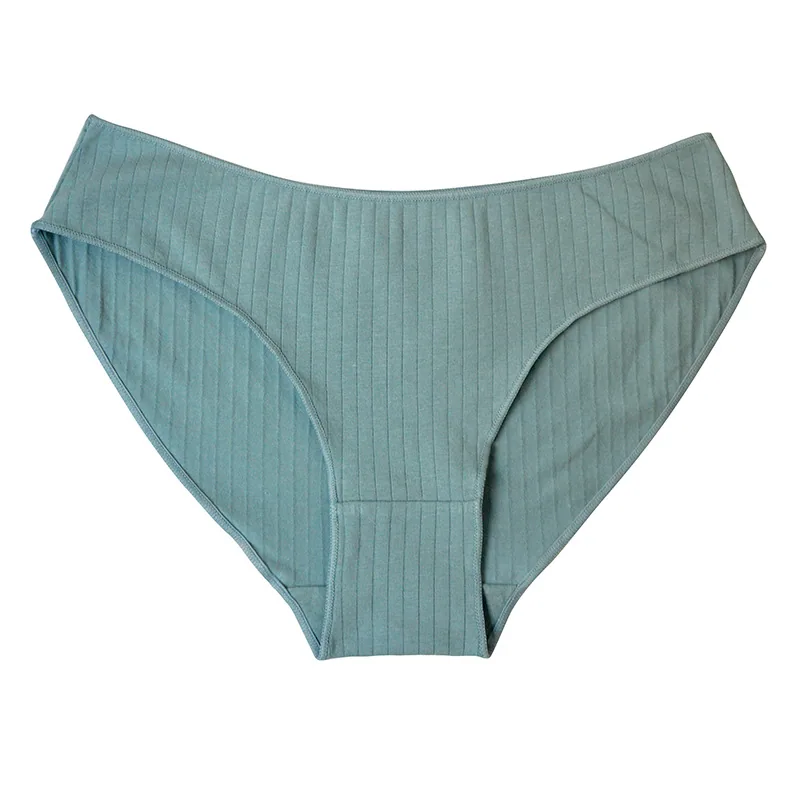 Cross-border exclusive women's underwear, low-waisted plus-size briefs, women's foreign trade buttocks, imitation seamless under - Men's Underwear 7